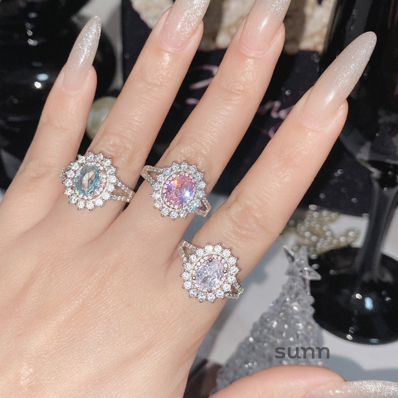 Aveline Radiant Sunflower Ring [2W92CWKV]