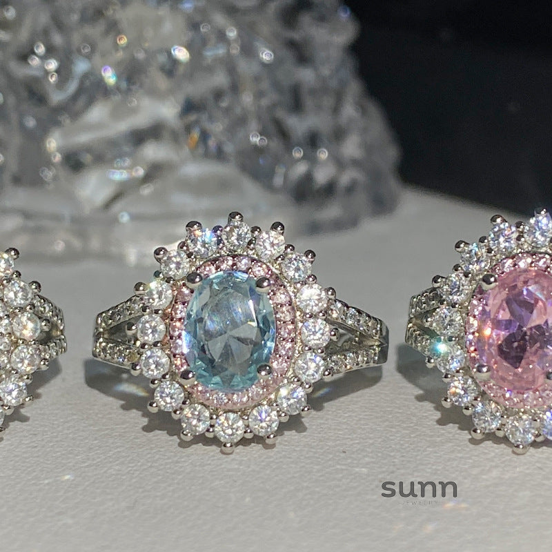 Aveline Radiant Sunflower Ring [M5Z5CTFY]
