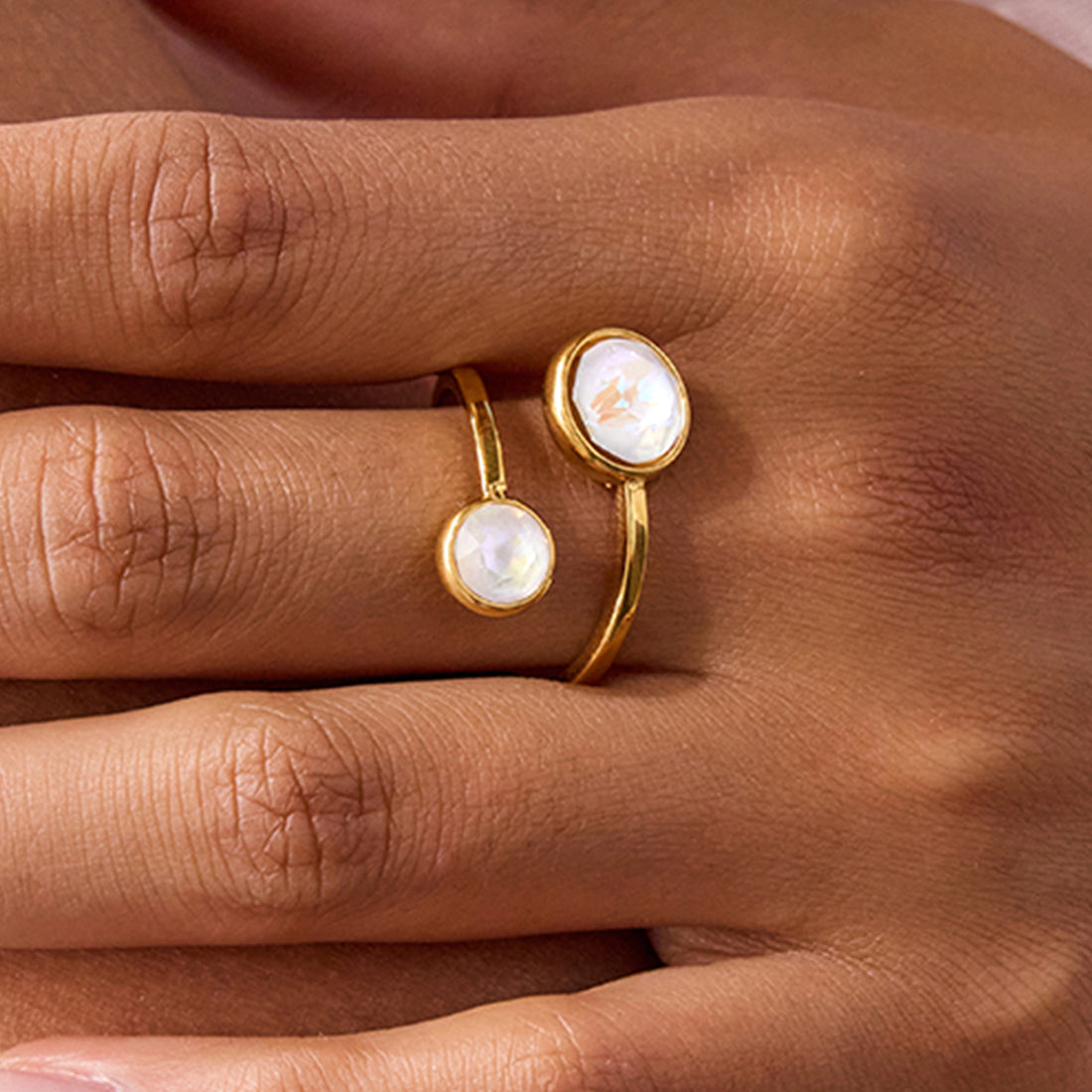 Aven Zircon Stainless Steel Ring [JGQBUKL6]