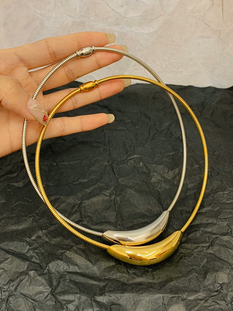 Avi Fluid Pendant Necklace [K98OQIRJ]