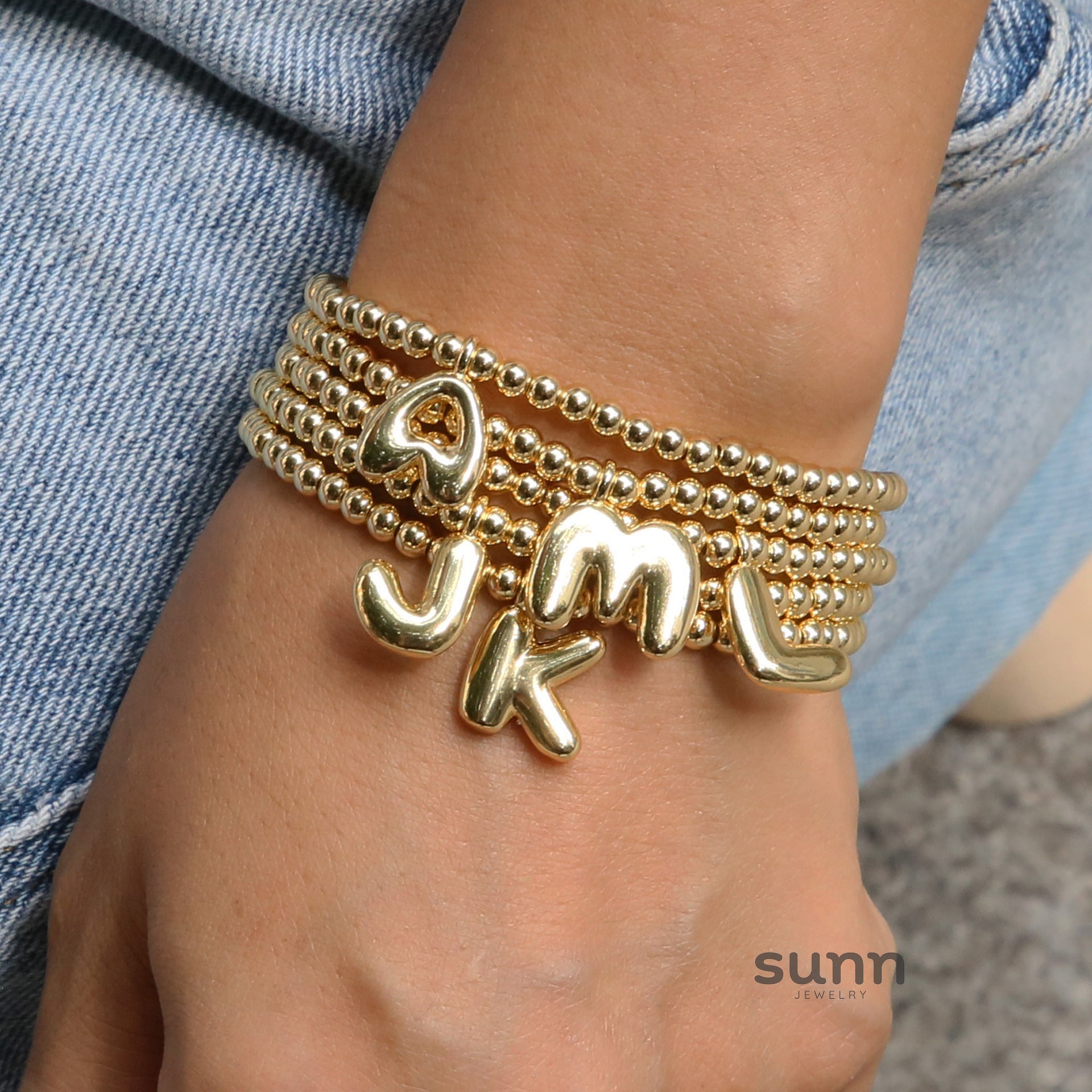 Aviana Dainty Letter Bracelet [2E8Q1Z5P]