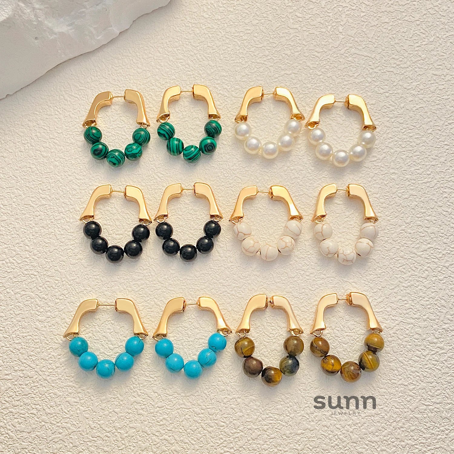 Avianah Classic Bead Earrings