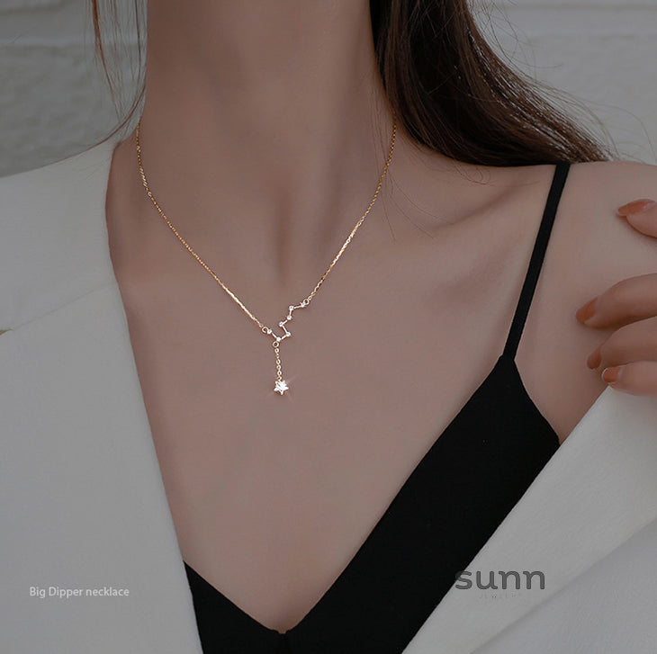 Avigayil Big Dipper Tassel Necklace [MN3ZZW7D]