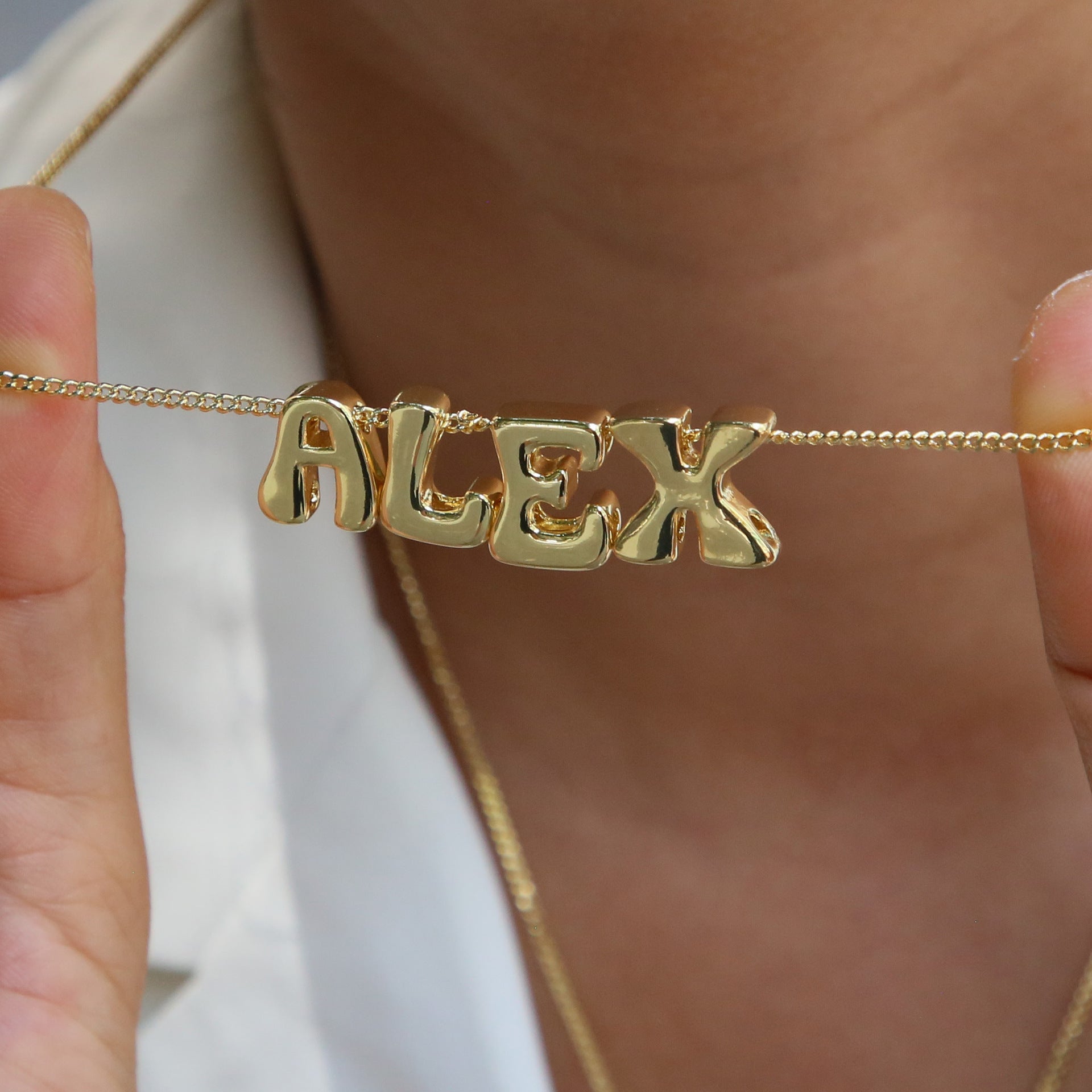 Aviva Brass Letter Pendant [BJGZV5D6]