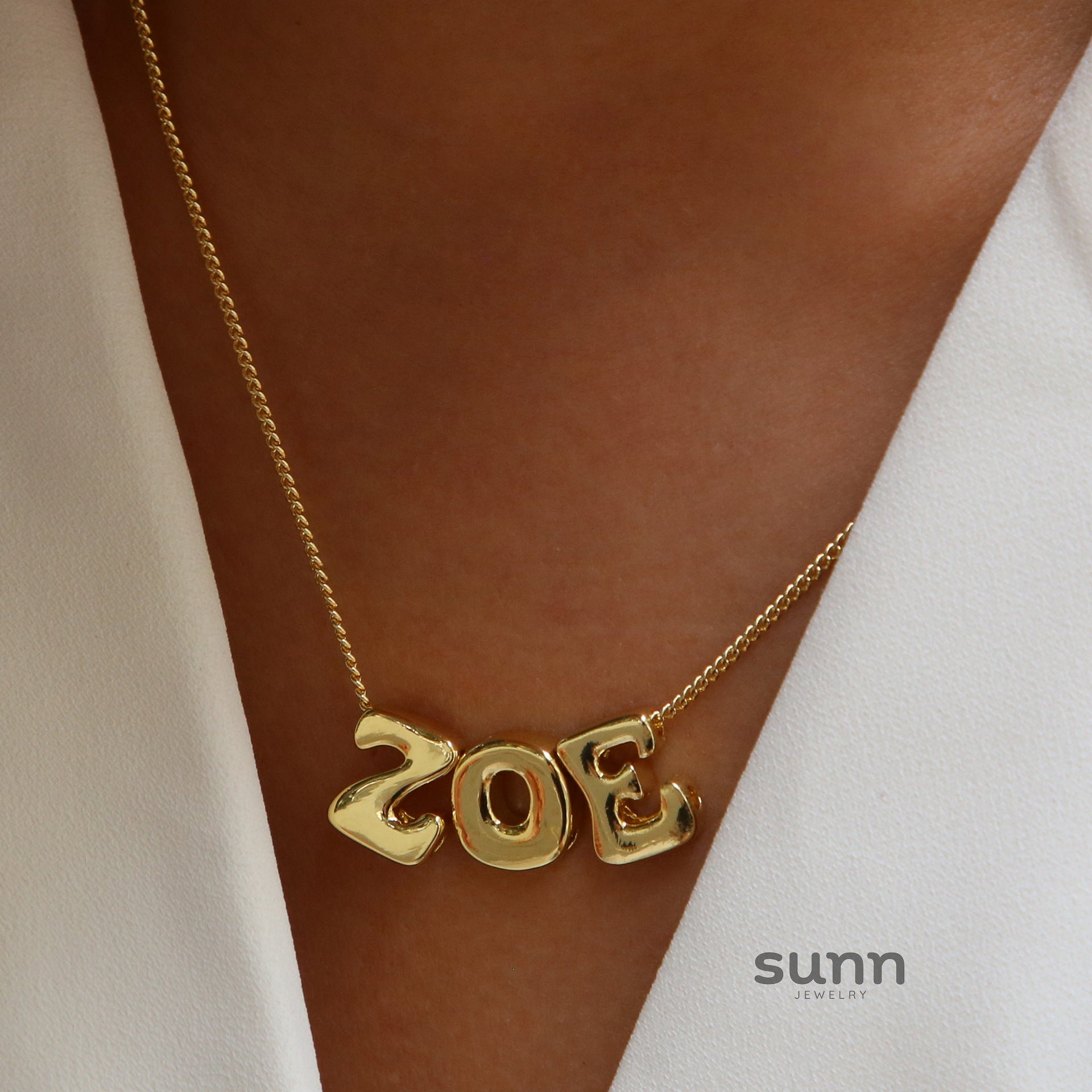 Aviva Brass Letter Pendant [SDG1MFX8]