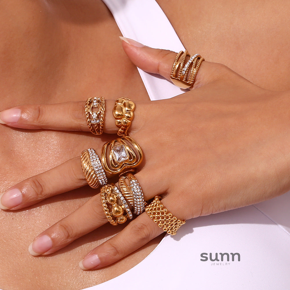 Avri Geometric Ring Collection [KY80Y9L0]