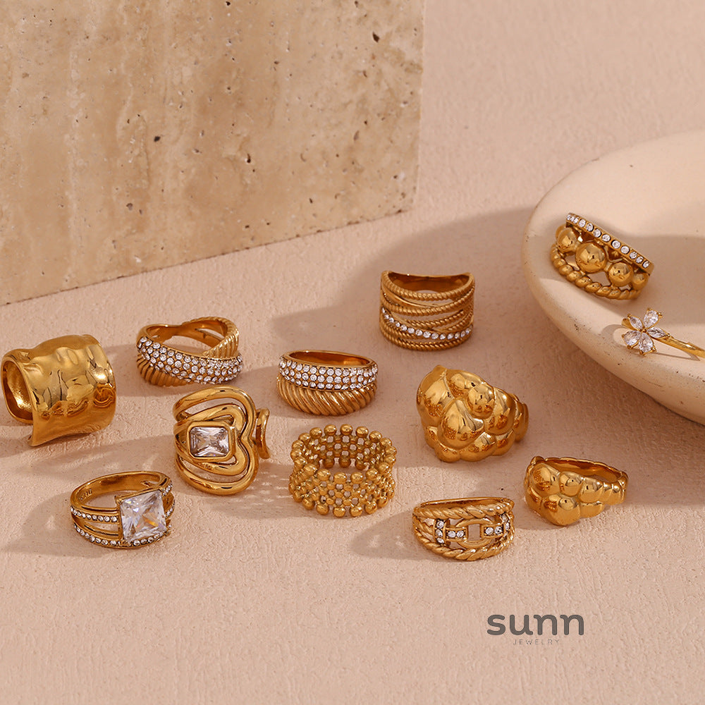Avri Geometric Ring Collection [SODYCMB5]
