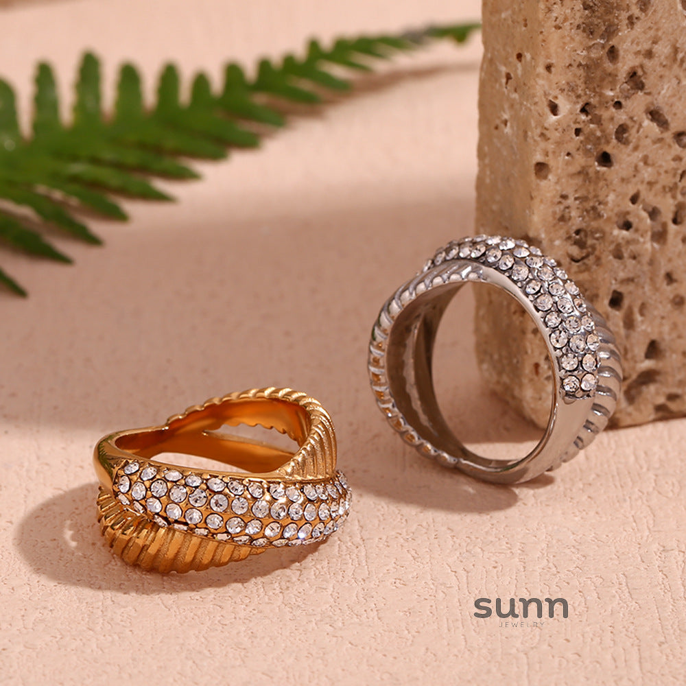 Avri Geometric Ring Collection [8B9MX560]