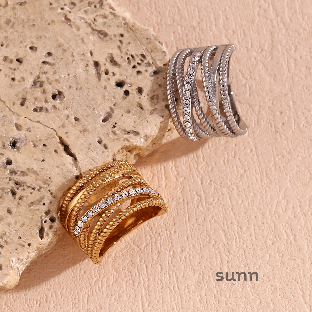 Avri Geometric Ring Collection [YQ8NBTPJ]
