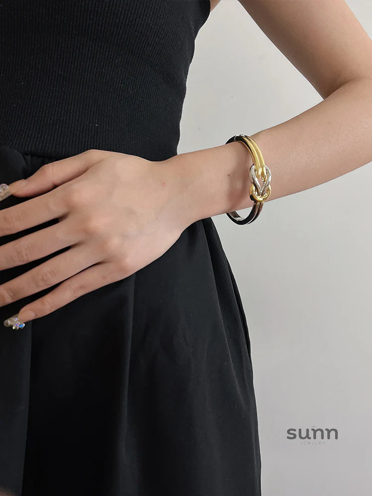 Avrie Modern Cuff Bangles