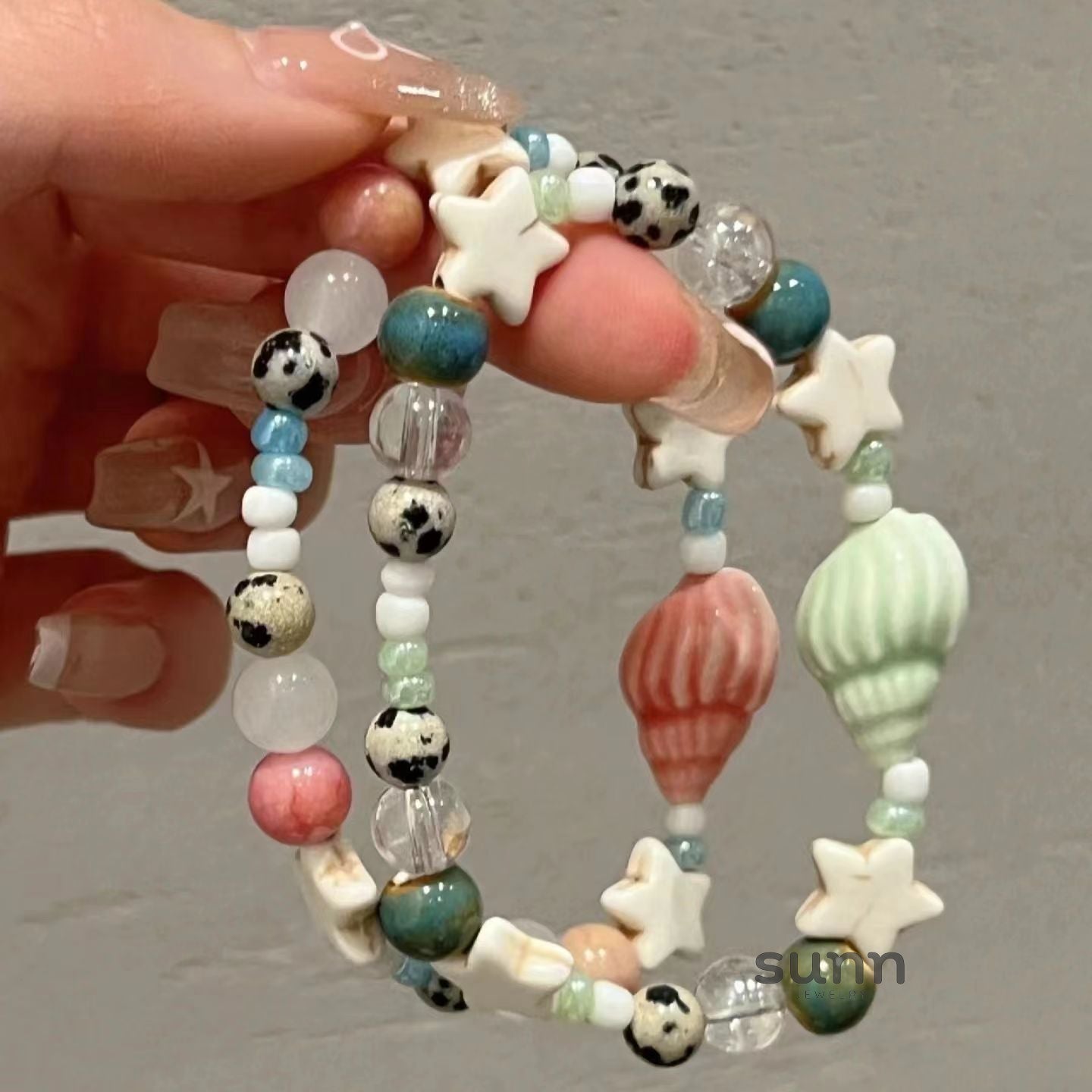 Avrie Resort Star Conch Bracelet [0MIY4PCA]