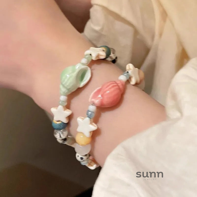 Avrie Resort Star Conch Bracelet [1NGMUM36]