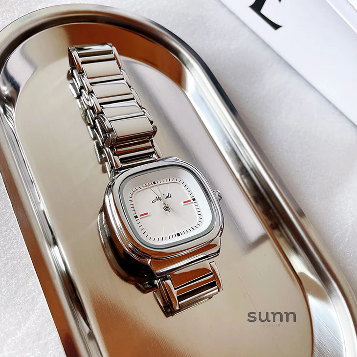 Ayaana Square Steel Watch