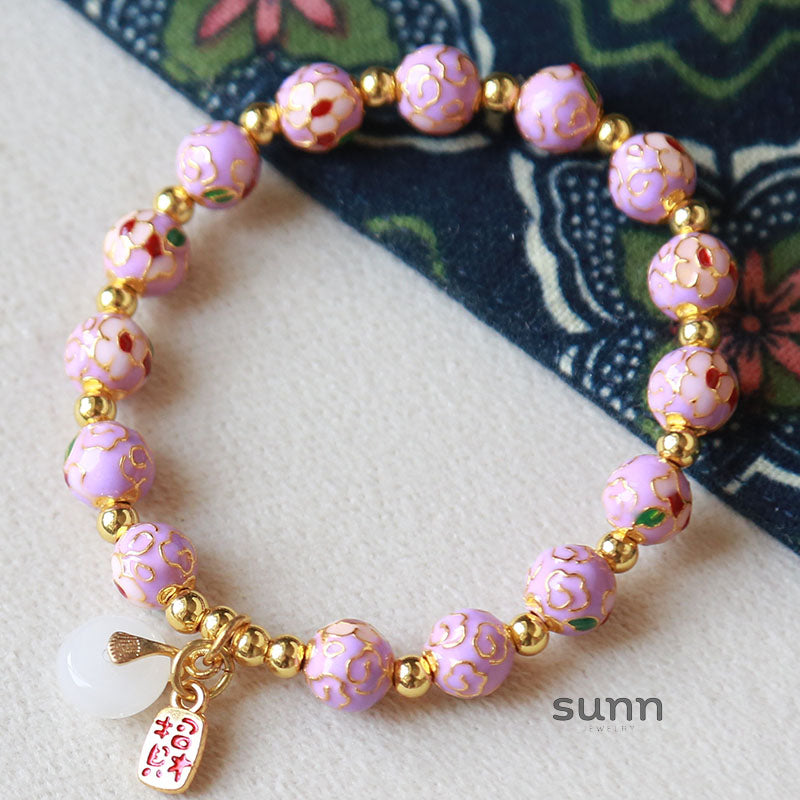 Ayaat Enamel Bloom Bracelet [6JEBDN3V]