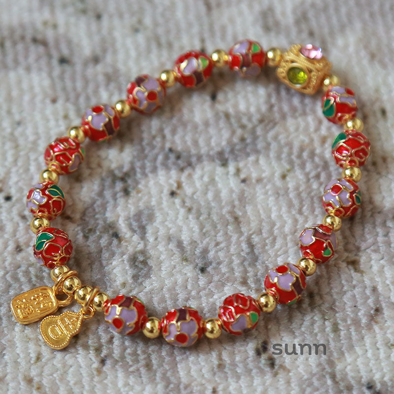 Ayaat Enamel Bloom Bracelet [3A7OIA3F]