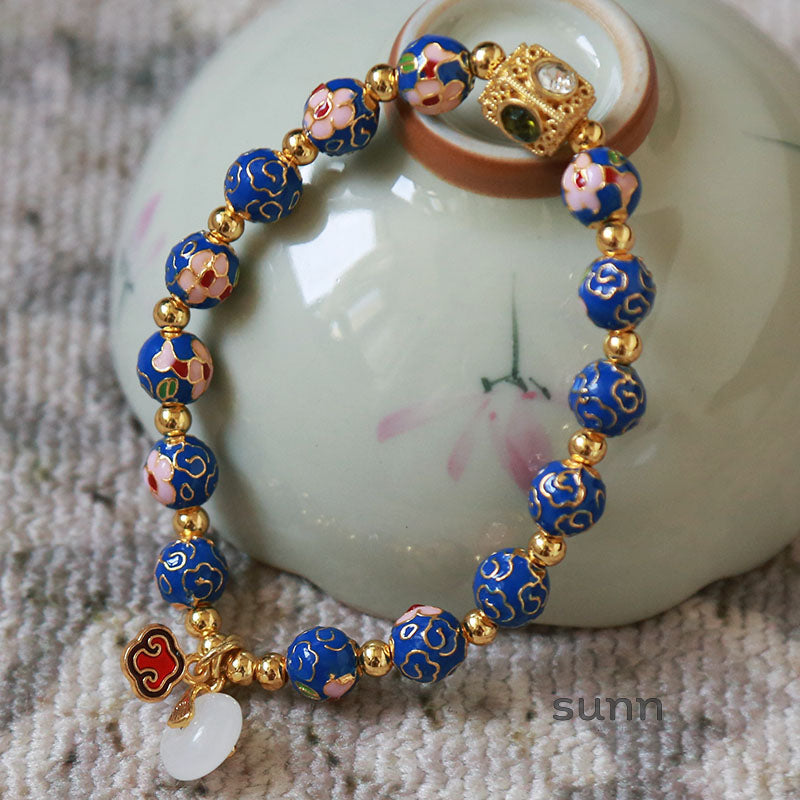 Ayaat Enamel Bloom Bracelet [J9UBLGO2]