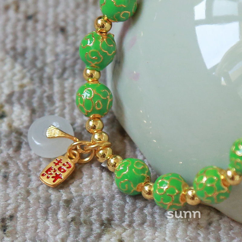 Ayaat Enamel Bloom Bracelet [LHBN5XQD]