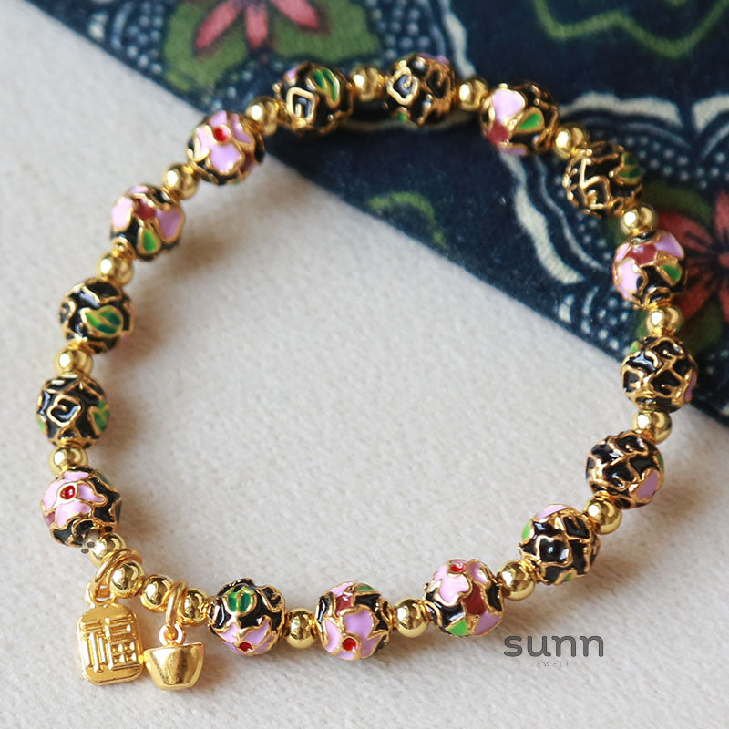 Ayaat Enamel Bloom Bracelet [BFP3SOVU]