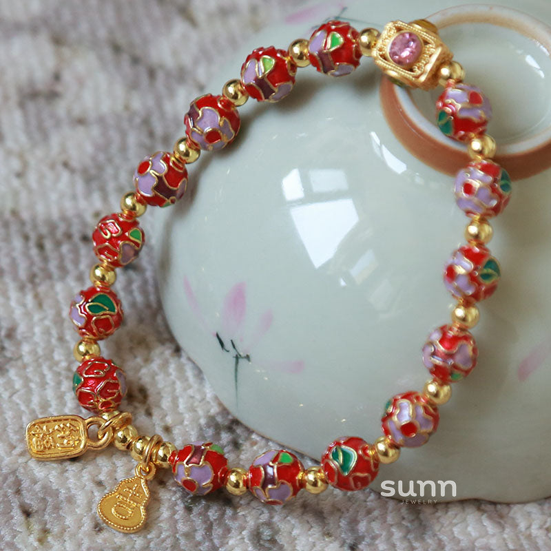 Ayaat Enamel Bloom Bracelet [LYTQXB7G]