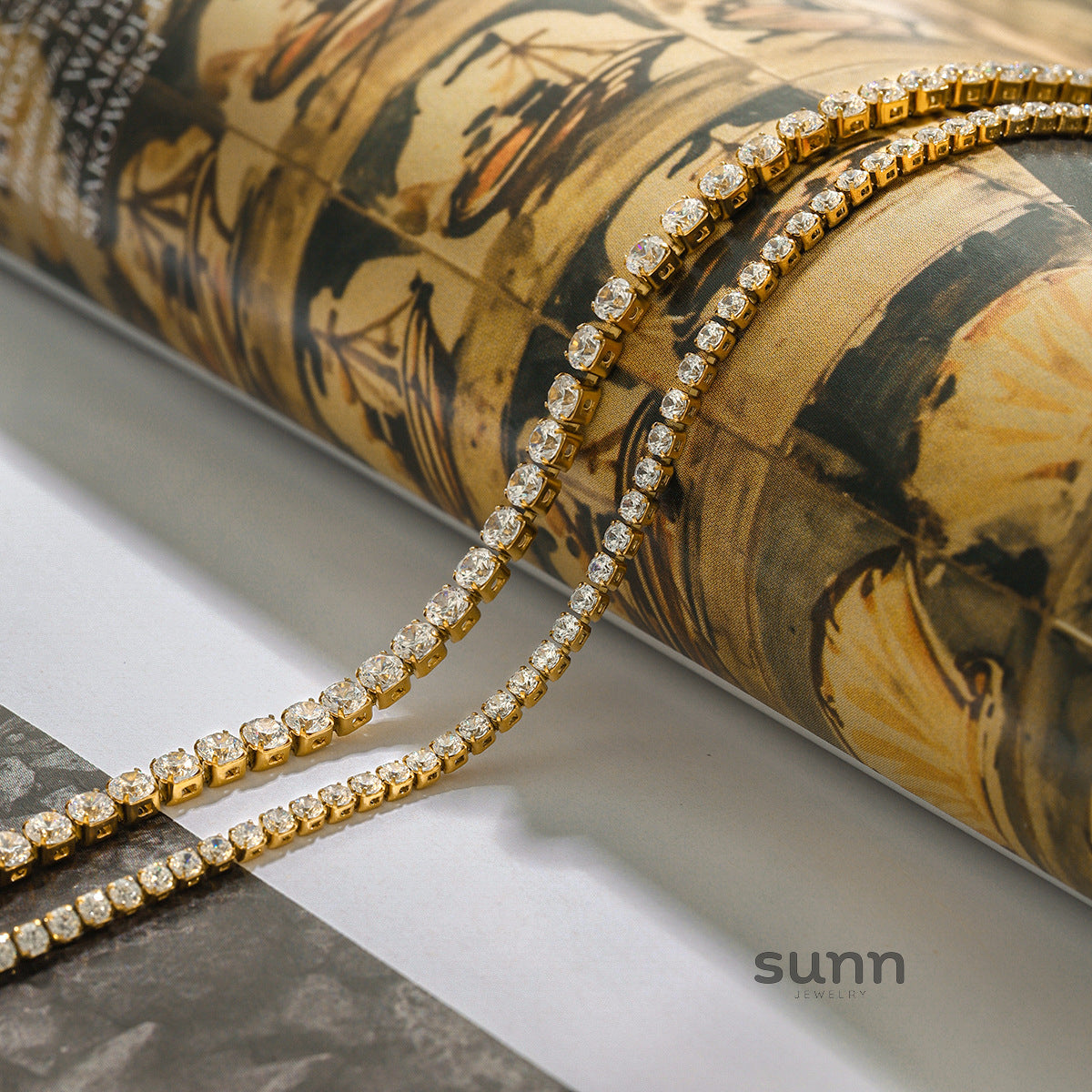 Ayaat Zircon Stacked Bracelets [GUFYL8K5]