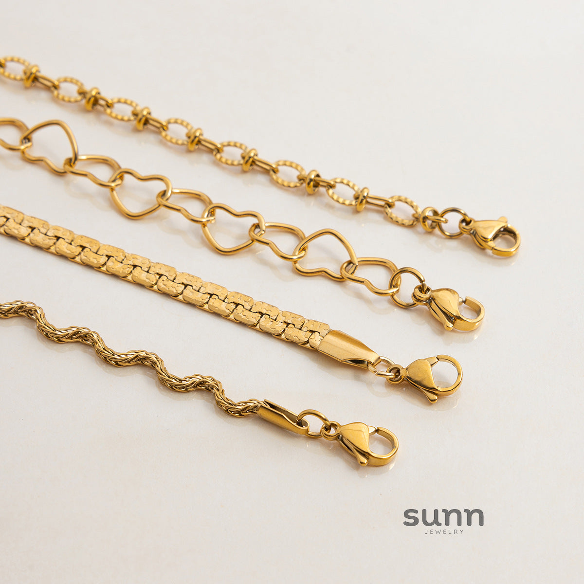 Ayah Layered Charm Bracelets [Y9TYB7DT]