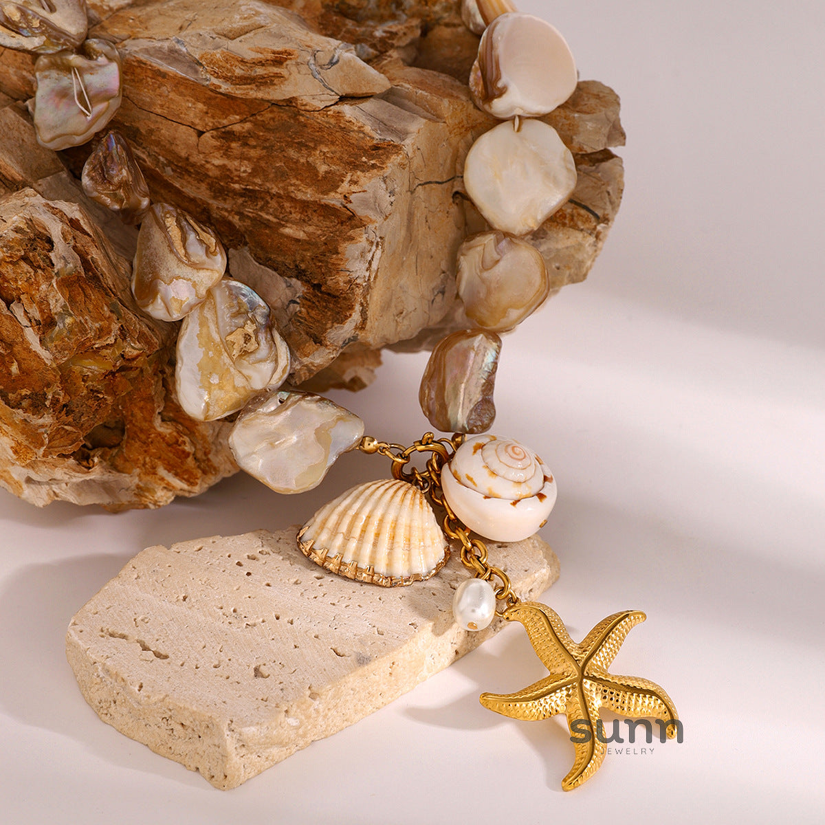 Ayan Ocean Shell Necklace [HDZ6JQN0]