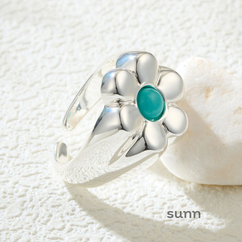 Ayana Bloom Open Ring [8A6EPDU7]