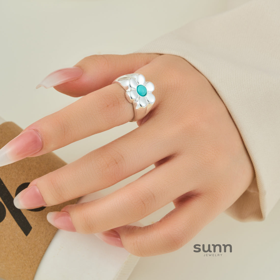 Ayana Bloom Open Ring [ULQCB50D]
