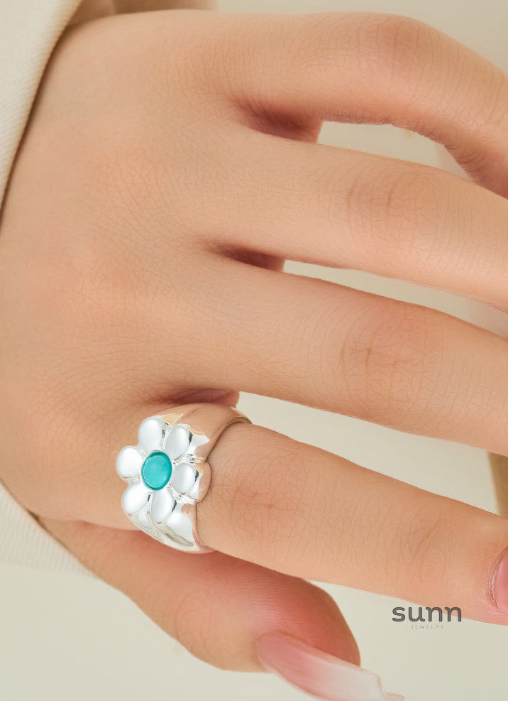 Ayana Bloom Open Ring [6AVUS3V2]