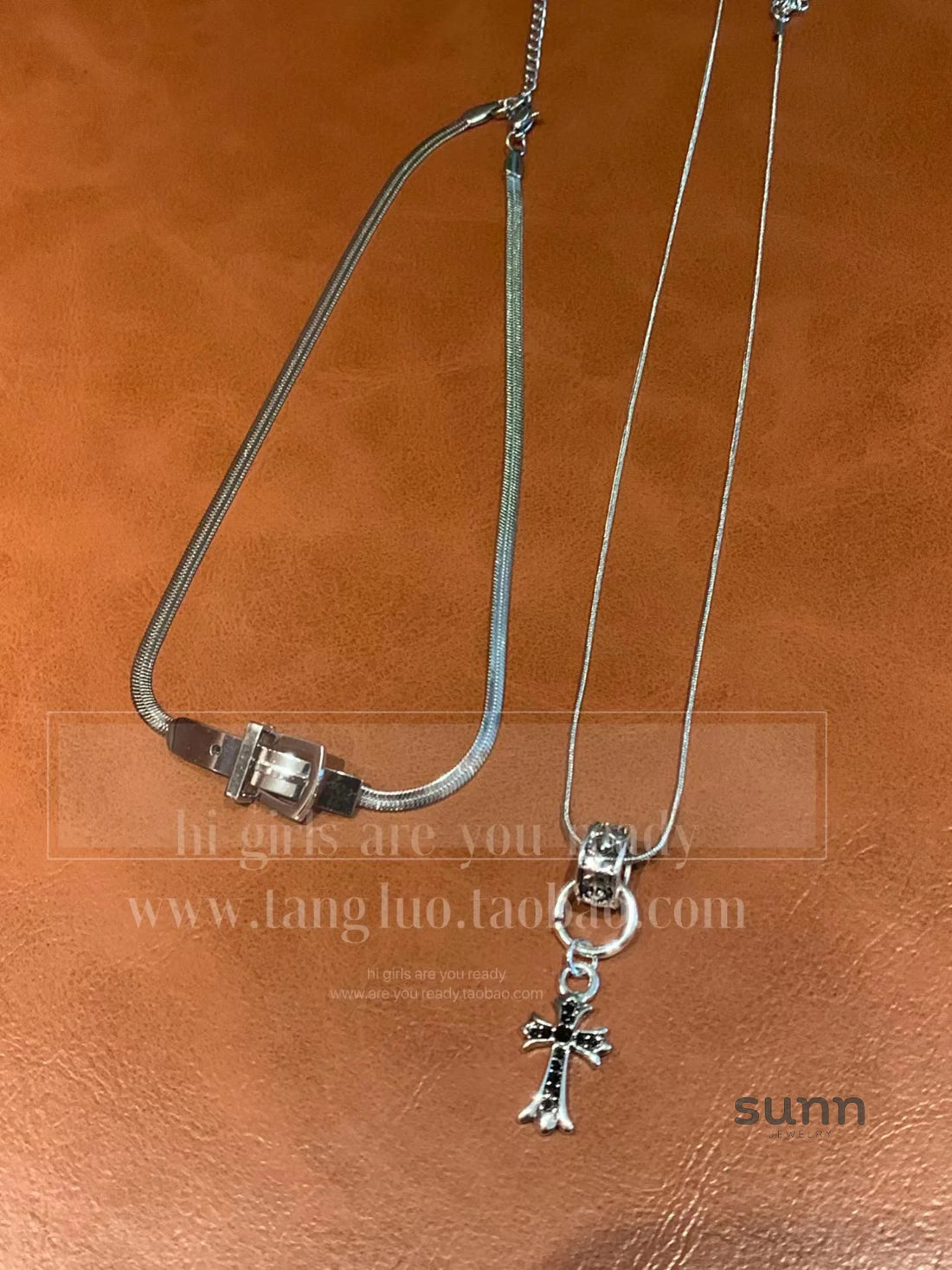 Ayda Layered Charm Necklace