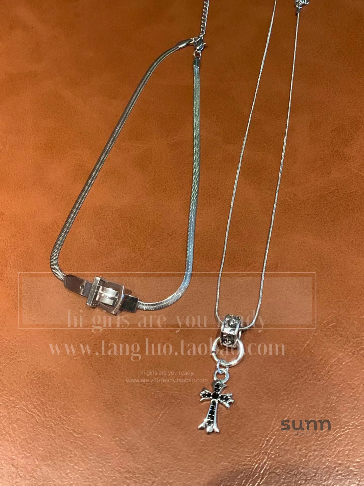 Ayda Layered Charm Necklace