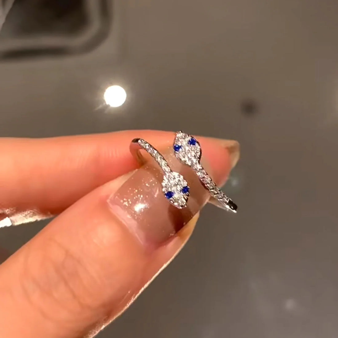 Aylani Double Serpent Ring