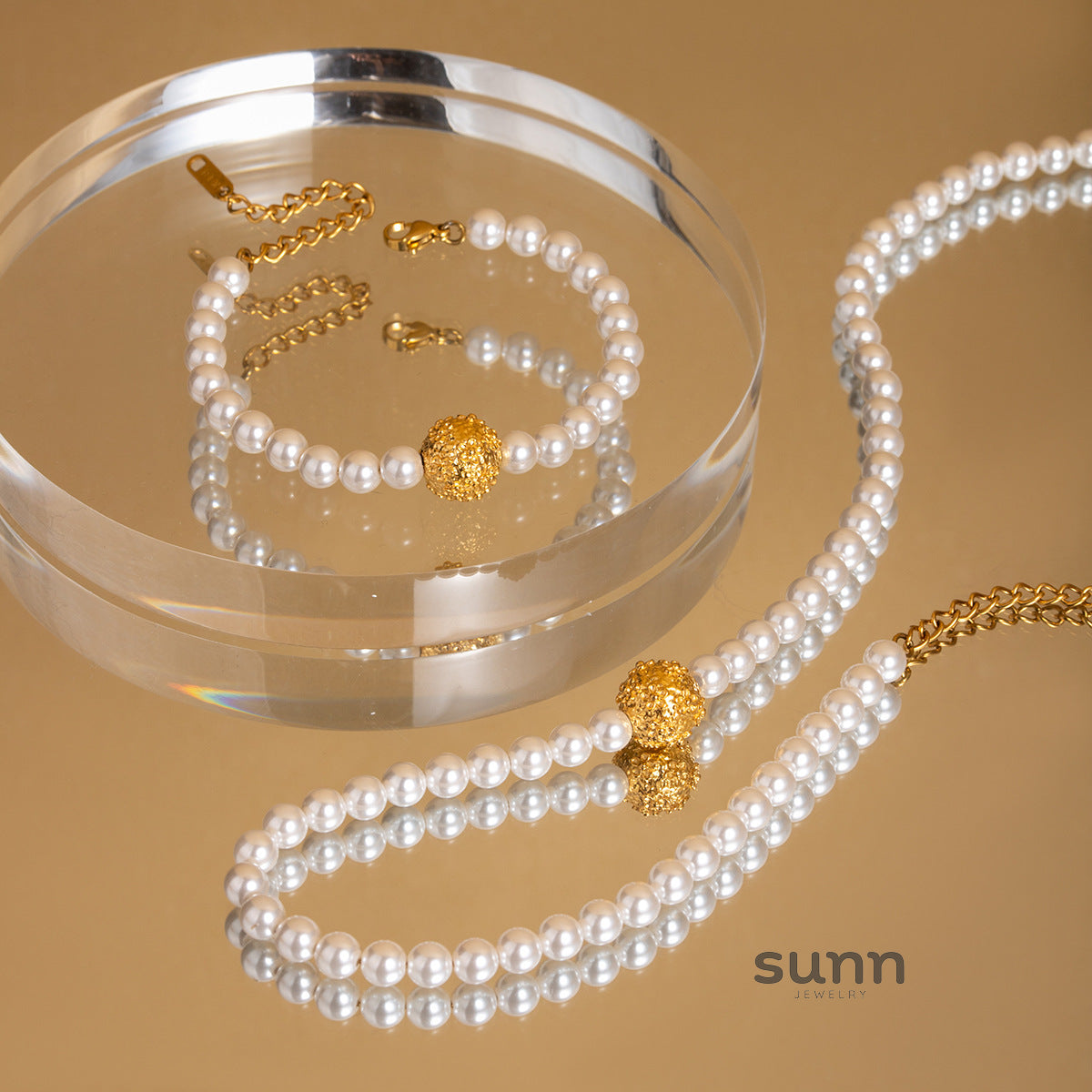 Aylee Pearl Pendant Necklace [TVSGCY7A]