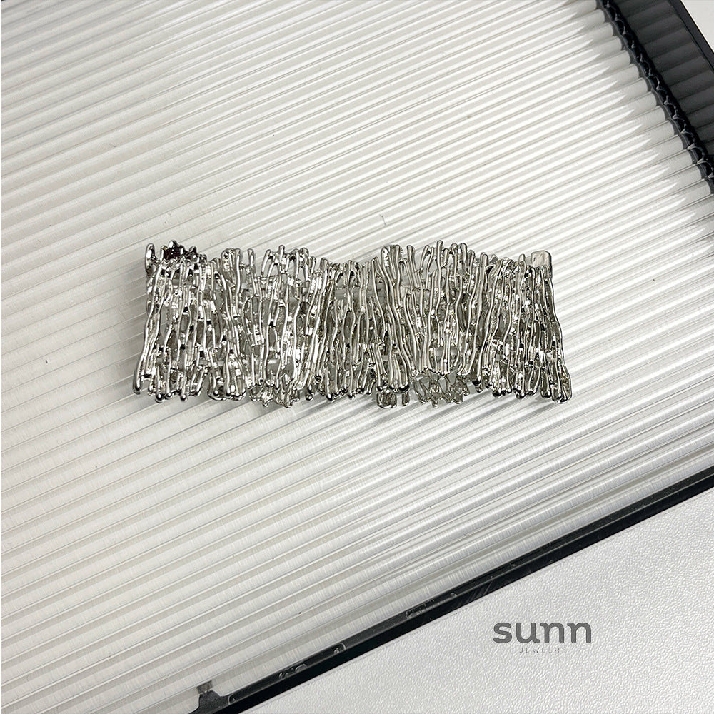 Ayonna Geometric Crystal Cuff
