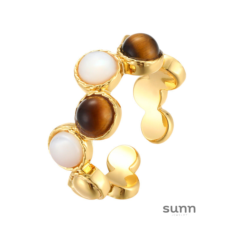 Azara Geometric Open Ring [LQZKWJXH]