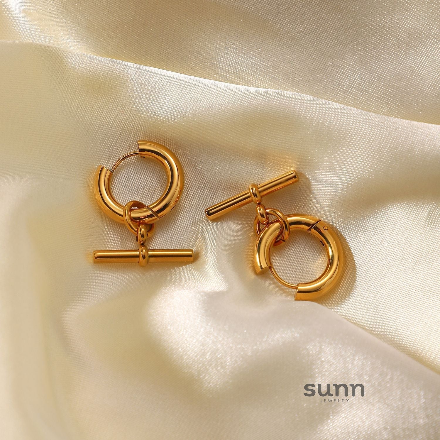 Azari Detachable Geometric Earrings