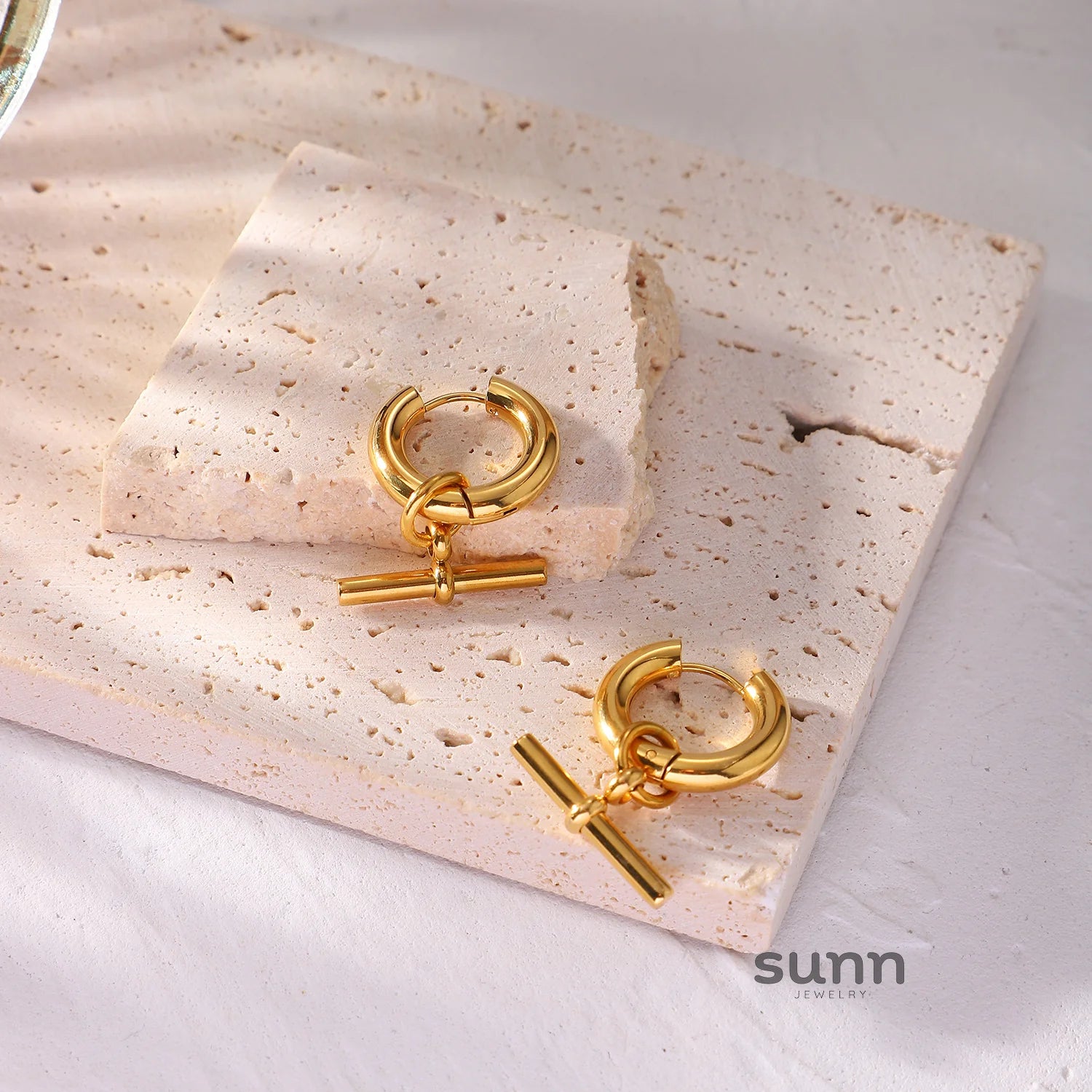 Azari Detachable Geometric Earrings