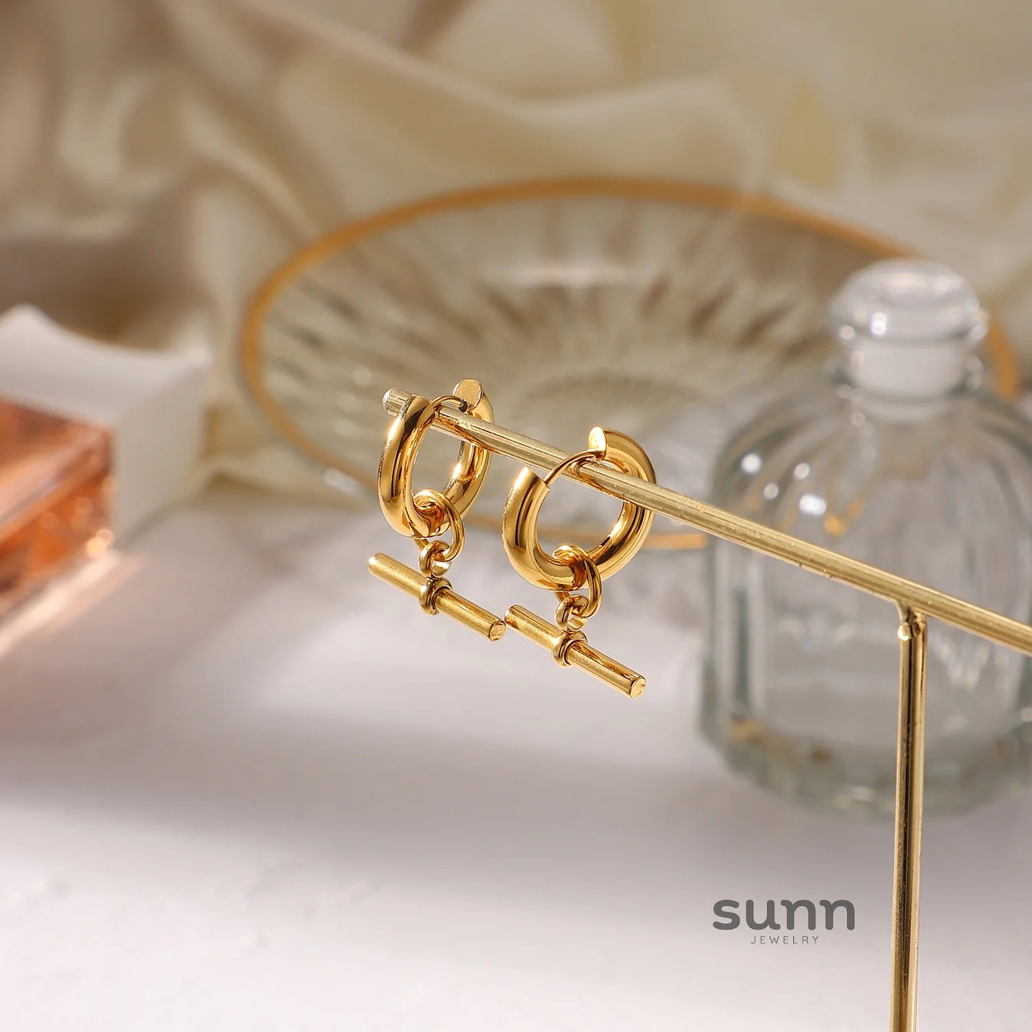 Azari Detachable Geometric Earrings