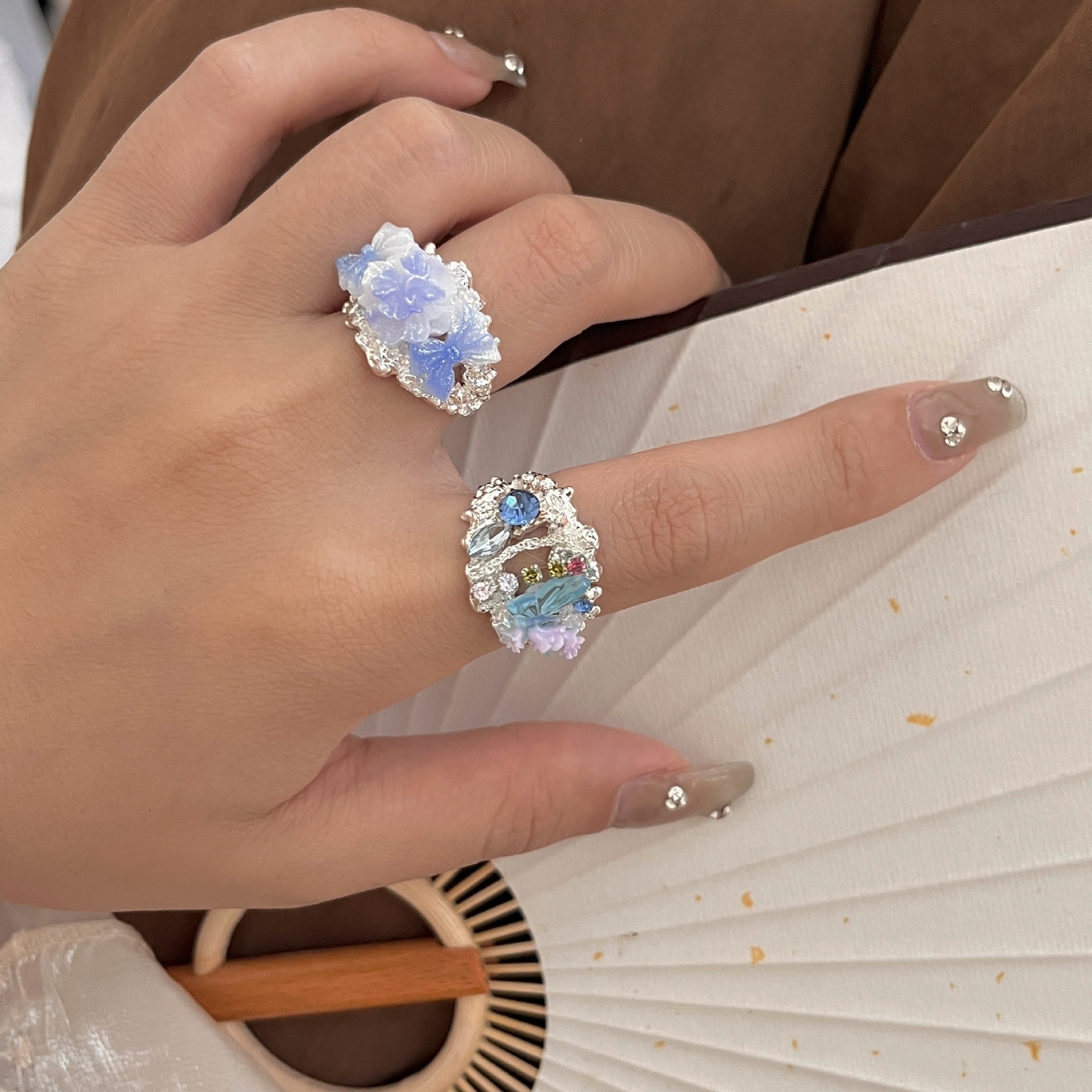 Azlynn Gradient Bloom Ring [NASYPE2B]
