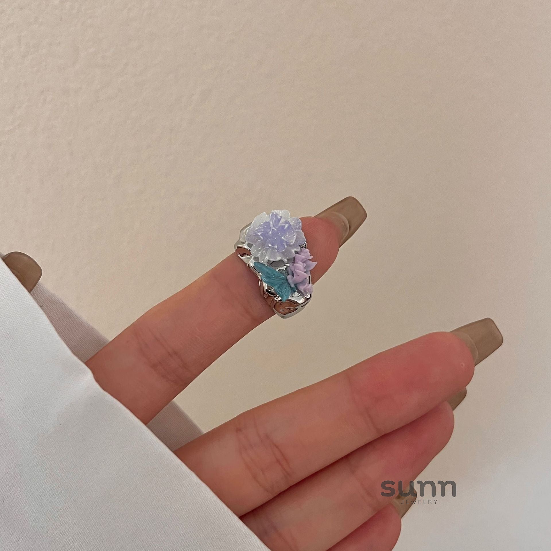 Azlynn Gradient Bloom Ring [8YYCU019]