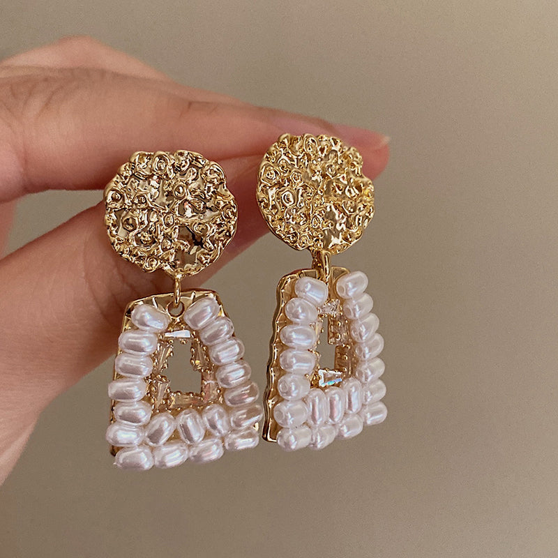 Azucena Ornate Pearl Drop Earrings [ACMO9WFC]