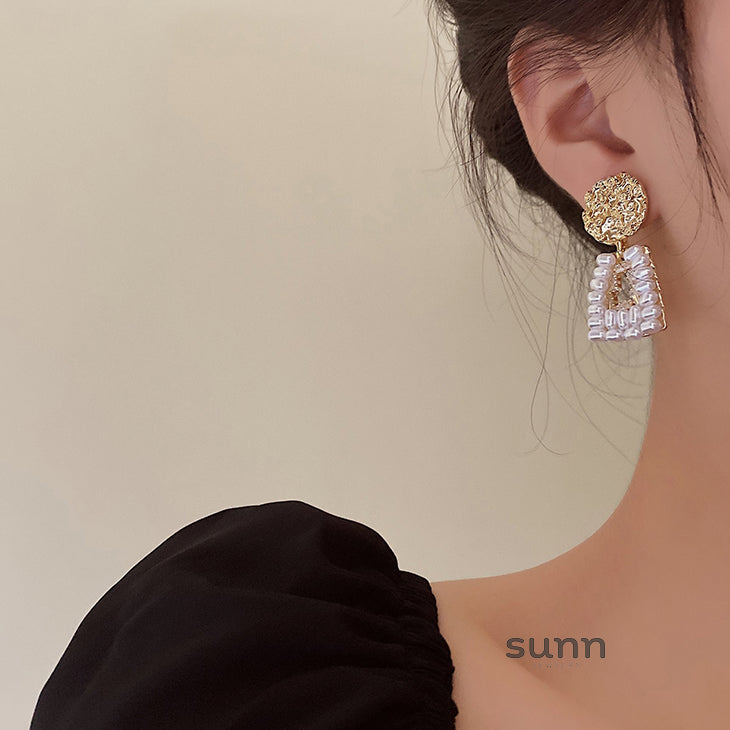 Azucena Ornate Pearl Drop Earrings [GFYGDV6V]