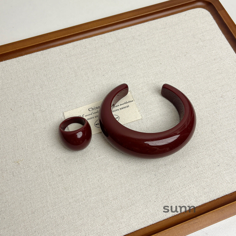 Baleigh Resin Statement Jewelry [MDH19V96]