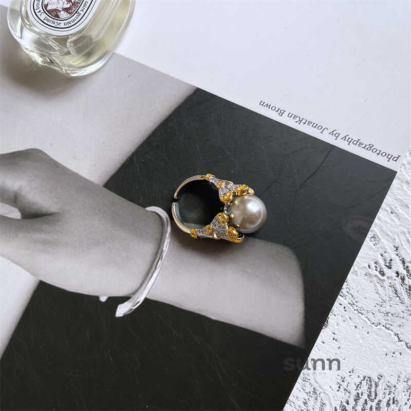 Bani Palace Pearl Ring [GRKGP8MT]
