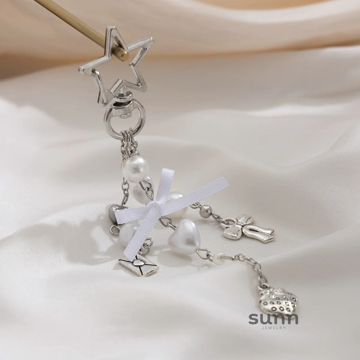 Basma Whimsical Charm Keychain