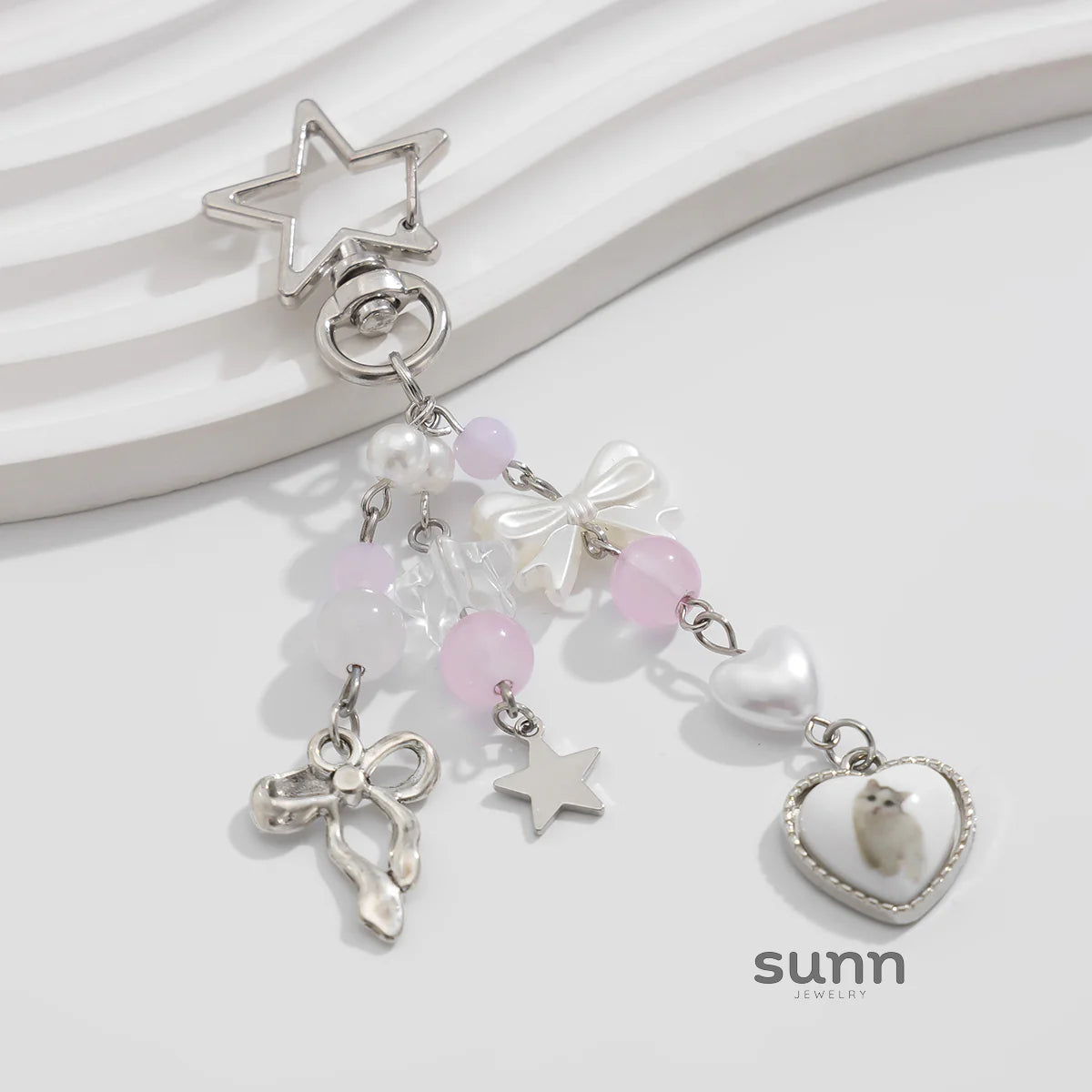 Basma Whimsical Charm Keychain