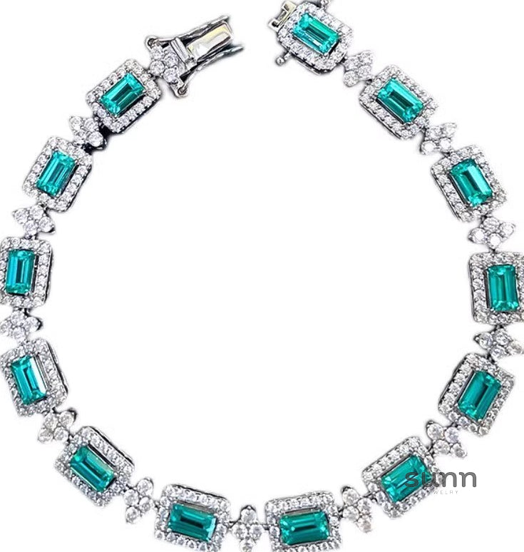 Baylie Paraiba Stone Bracelet [65SMWXVC]