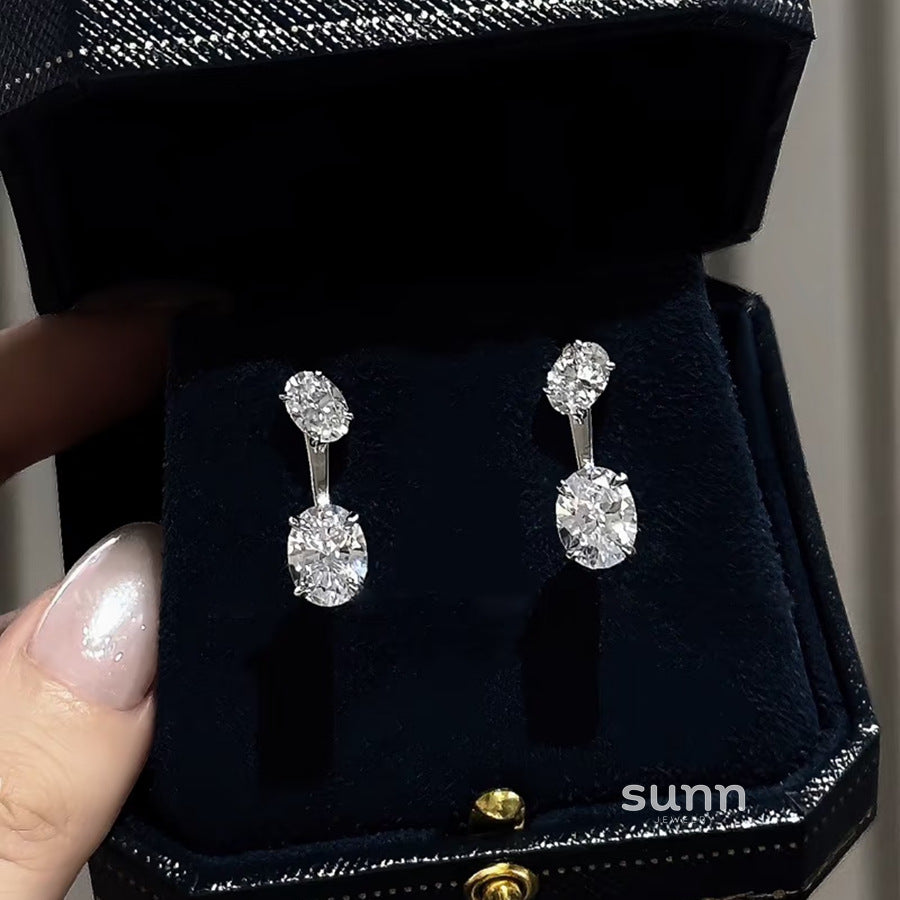 Baylie Two-Wear Solitaire Earrings [56WAHNX0]