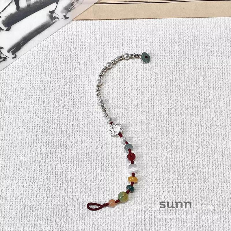Beau Lotus Charm Bracelet [G9HPR3Z6]