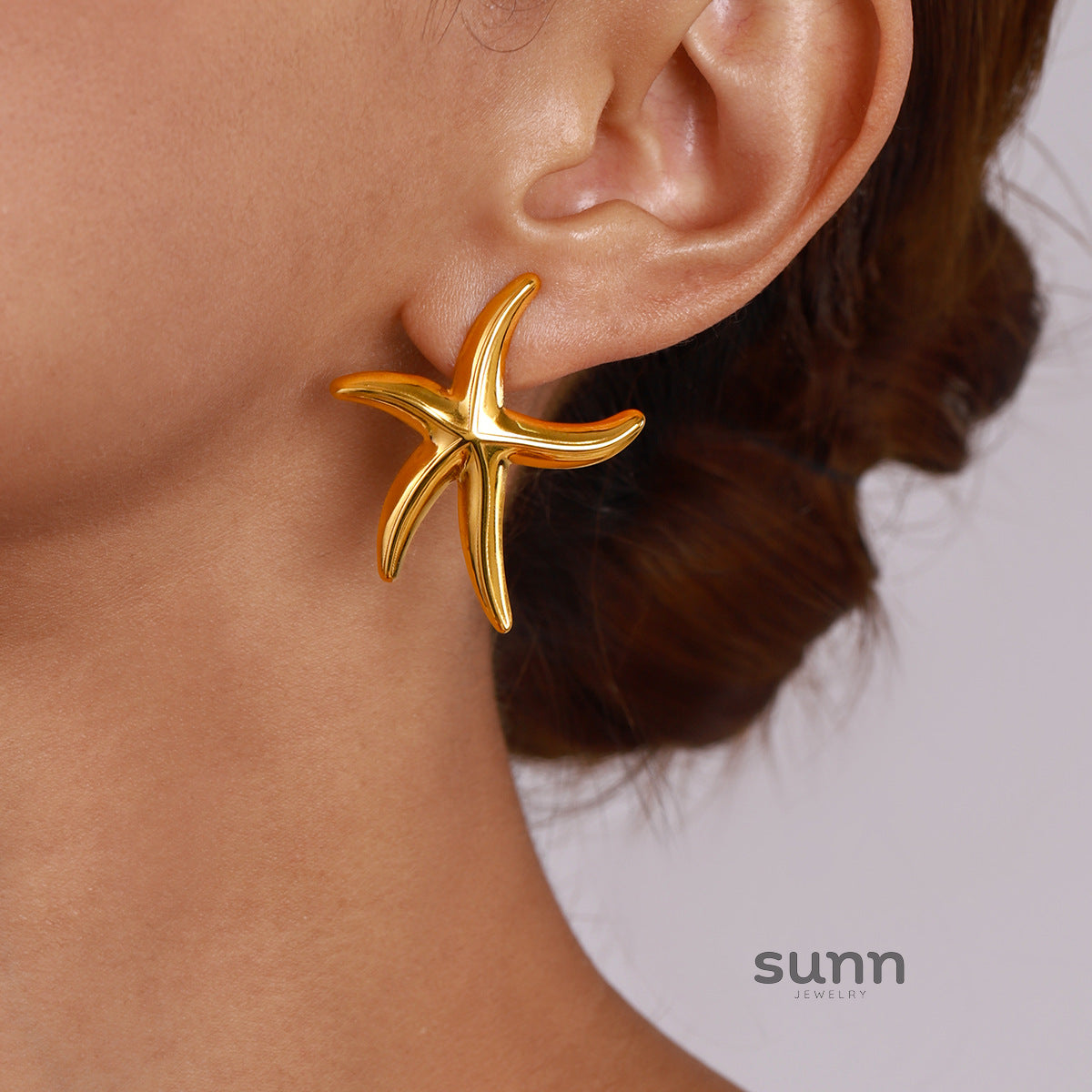Bella Starfish Drop Earrings [ETZKRZGV]